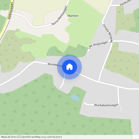 Munkebacksvägen, Onsala