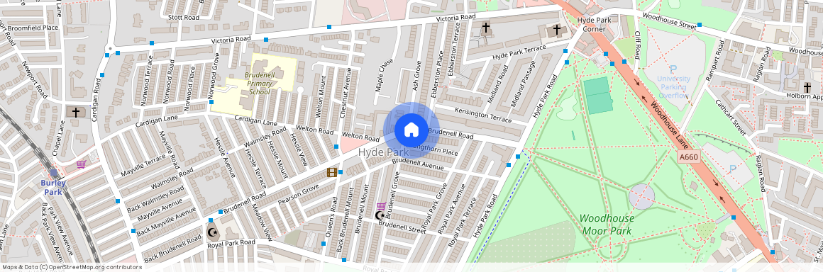 Brudenell Road, Leeds, West Yorkshire, LS6 1HA, Hyde Park