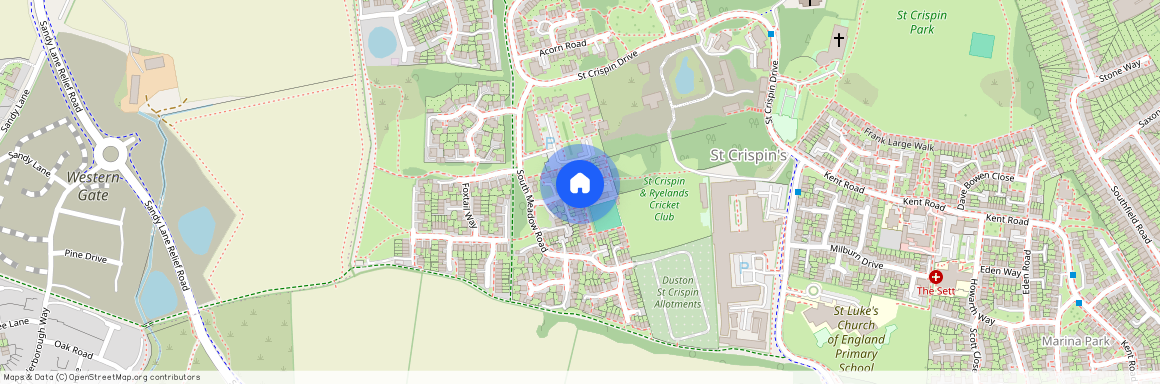 Bowling Green Lane, St. Crispin, Northampton NN5