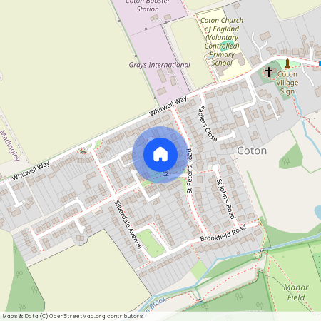 Bennys Way, Coton, Cambridge, Cambridgeshire, CB23
