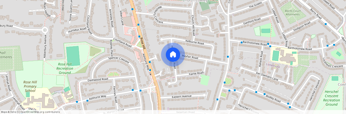 Hillsborough Road, Oxford, OX4