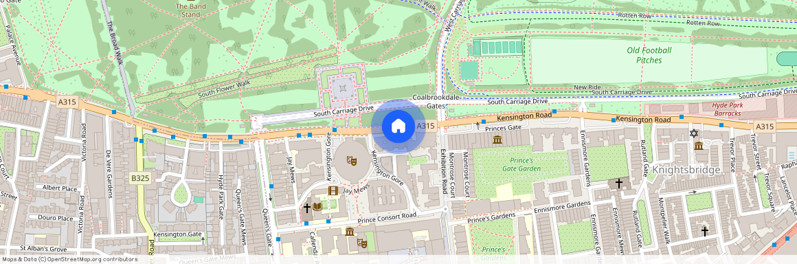 Albert Hall Mansions, Kensington Gore, London, SW7