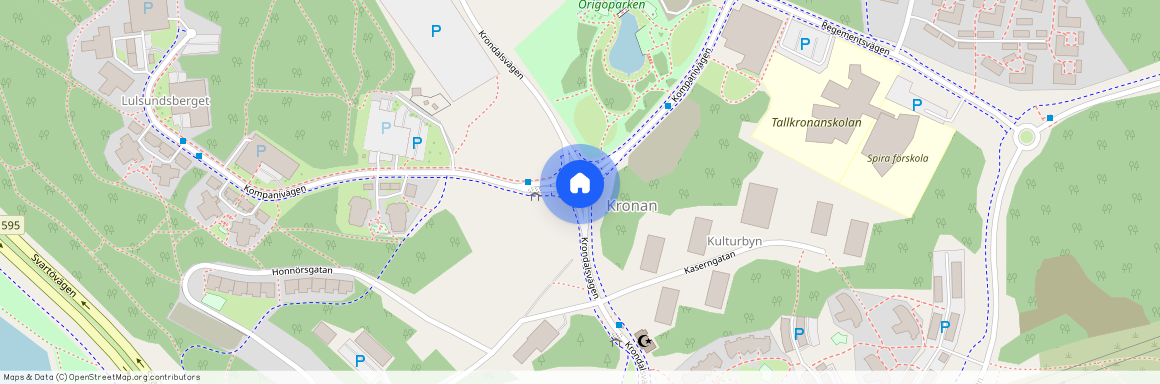 Krondalsvägen, Luleå