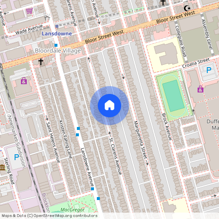 379 St Clarens Avenue #Main, Toronto, Dufferin Grove