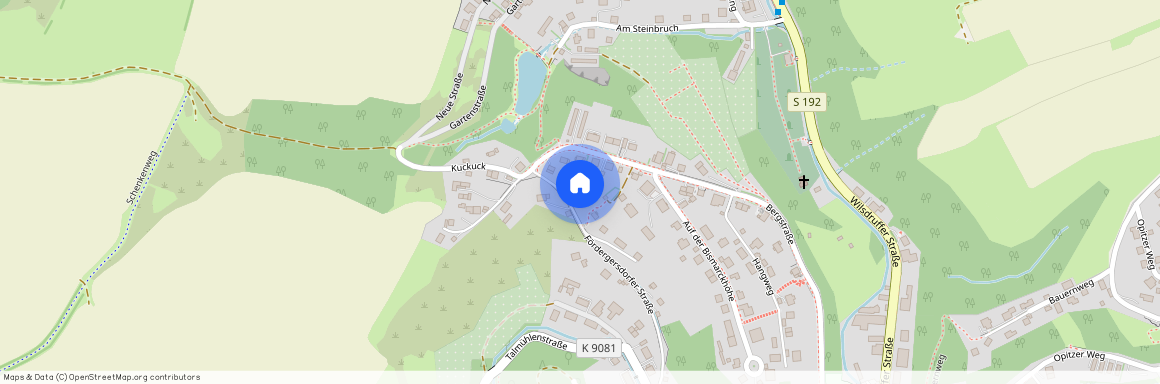 Fördergersdorfer Str. 12 - Zufahrt Bergstraße 21, 01737 Tharandt