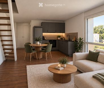 Charmante 3-Zimmer-Maisonettewohnung in Kirchberg - Foto 1
