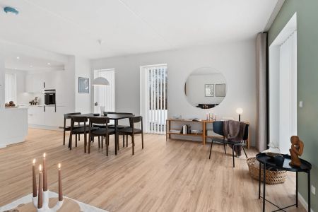 Moderne rækkehus med lys og luft i Gistrup - Photo 3