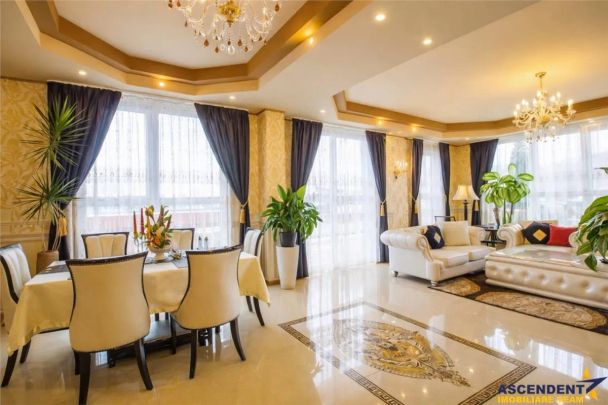 Penthouse extravagant,living spectaculos, semineu,terase generoase,Avantgarden, Brasov - Fotografie 1