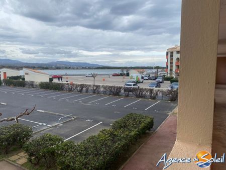 Port Leucate – Location Appartement – 22.06 m² – 530€ CC / mois - Photo 3