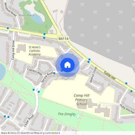 Plane Close, Camp Hill, Nuneaton