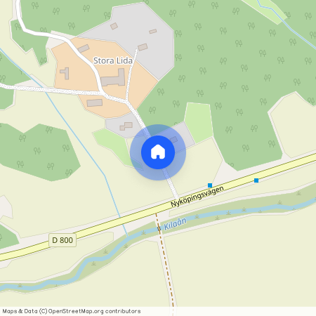 Stora Lida, Ålberga