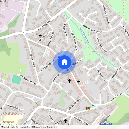 Station Road, Hadfield, Glossop