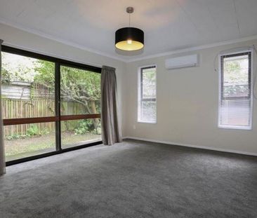 Riccarton – 3 bedroom Unit, Heat Pump, Garage - Photo 1