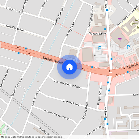 Eastern Avenue, Ilford, Essex, IG2