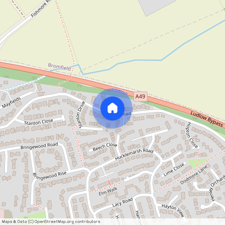 Stanton Road, Ludlow