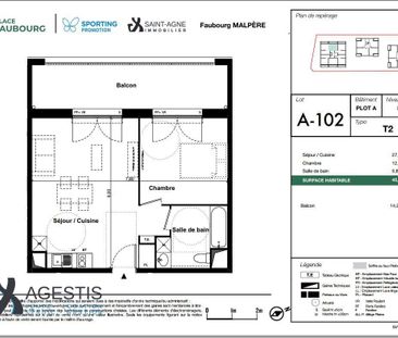APPARTEMENT T2 45M - Photo 3