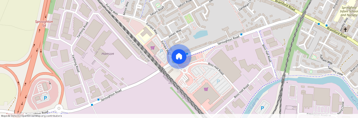 Sproughton Road, East Ipswich, Ipswich, IP1