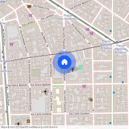 Via Carlo Pisacane, Milan, Lombardy 20129