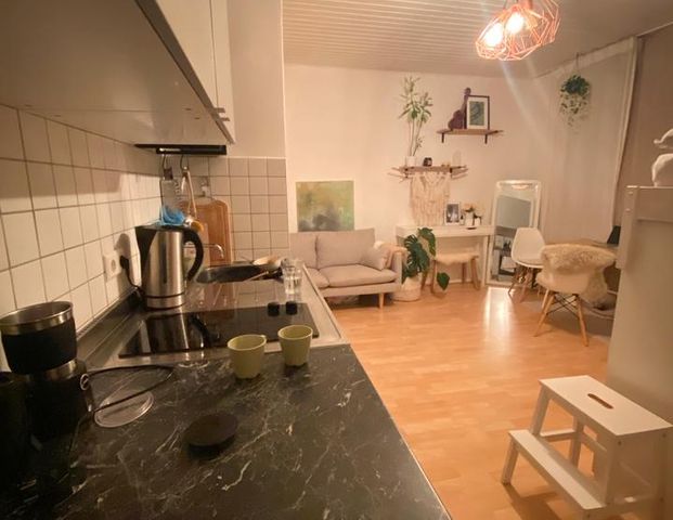 1 Zimmer Wohnung Belgisches Viertel, Balkon - Foto 1