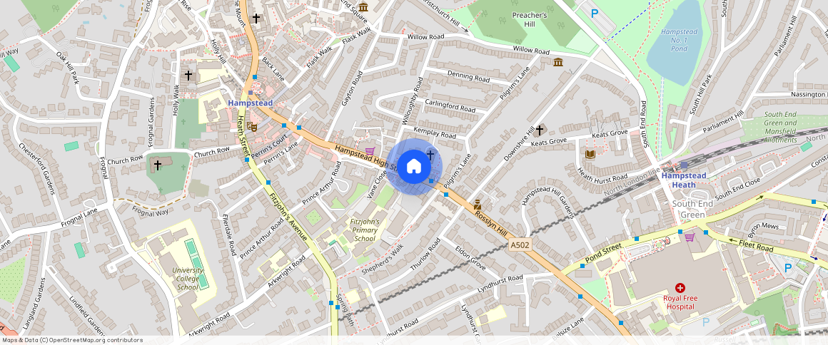 Meadowbank, Primrose Hill NW3, London