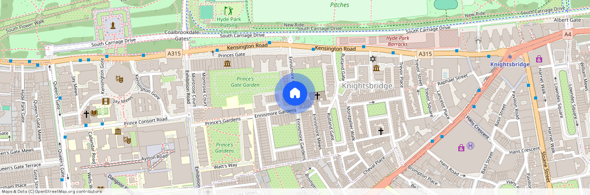 Kingston House South, Ennismore Gardens, South Kensington, London SW7