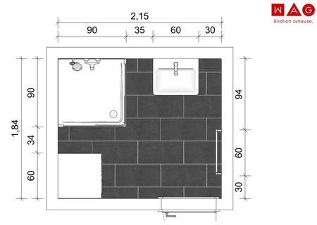 Wunderbare Familienwohnung mit sonniger Loggia und neuem Bad! - Foto 5