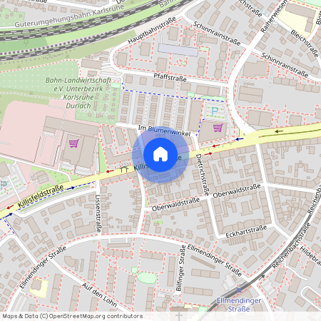 Killisfeldstraße, 76227 Baden-Württemberg - Karlsruhe
