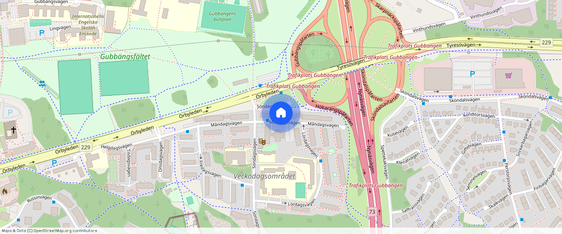 Måndagsvägen **, Hökarängen