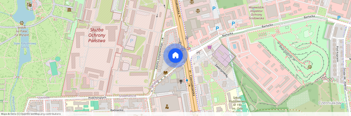 ul. Nowosielecka, Ujazdów, Śródmieście, Warszawa, mazowieckie