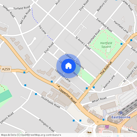 Upperton Gardens, Eastbourne, BN21