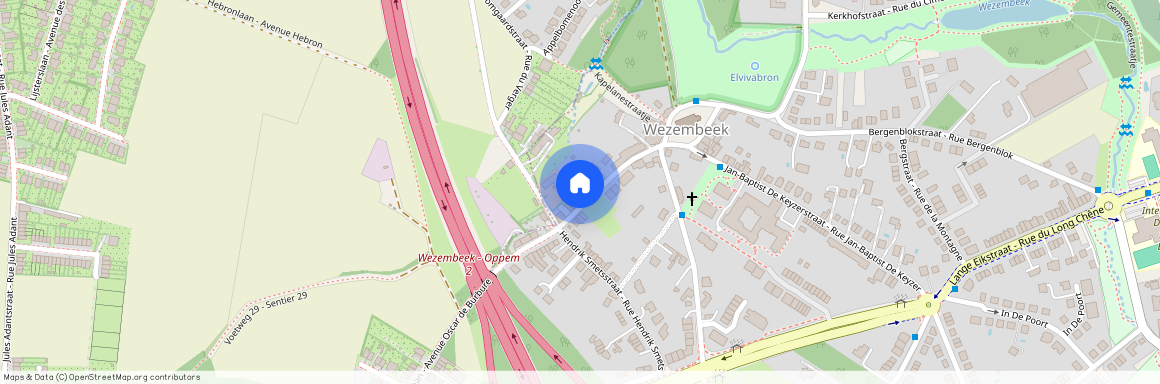 Avenue Oscar de Burbure, 33, 1970, Wezembeek-Oppem