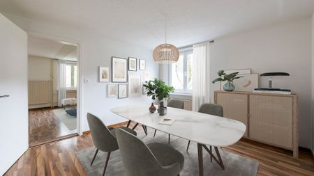GEMÜTLICH IN RUHIGEM WOHNQUARTIER - Foto 3