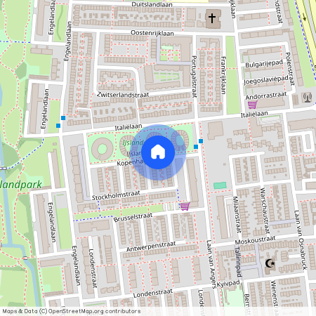 Stedenbuurt-west, 2034 RZ, IJslandpark, Haarlem
