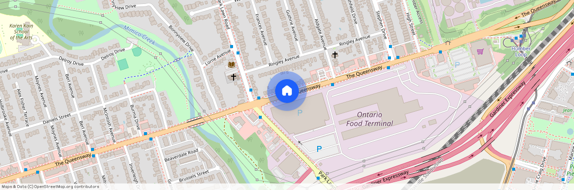 The Queensway, Ontario, Etobicoke