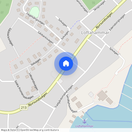 Bjursundsvägen, Loftahammar