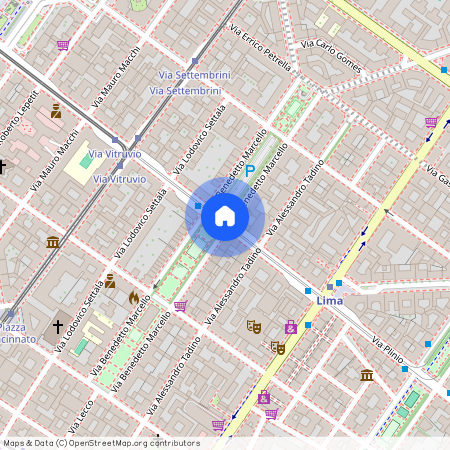 Via Vitruvio, Milan, Lombardy 20124