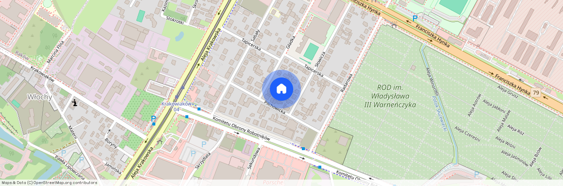 ul. Pilchowicka, Okęcie, Włochy, Warszawa, mazowieckie