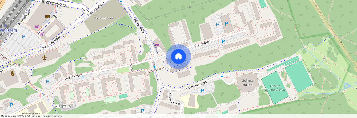 Visättra, Huddinge, Stockholm, Sågstuvägen 2B