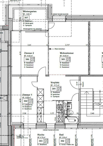 Moderne 3-Zimmerwohnung im Grünen zu vermieten - Foto 2