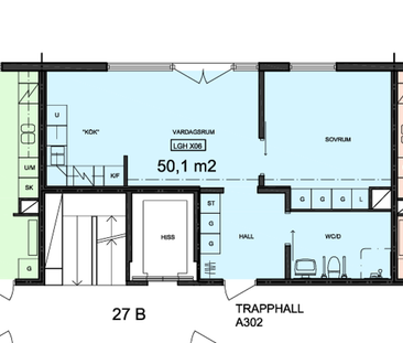 Teknikergatan 27B, Gröndal - Photo 1