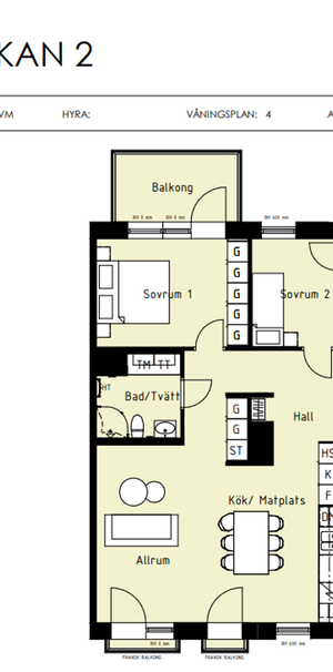 Hyllie Boulevard 47A, Hyllievång - Foto 2