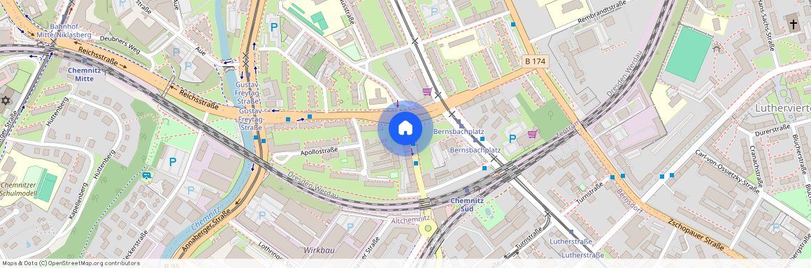 Bernsbachplatz 4, 09111 Chemnitz