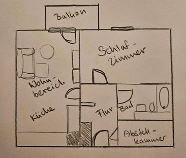 Nachmieter WBS 100-140 2 Personen gesucht Wohnung - Foto 1