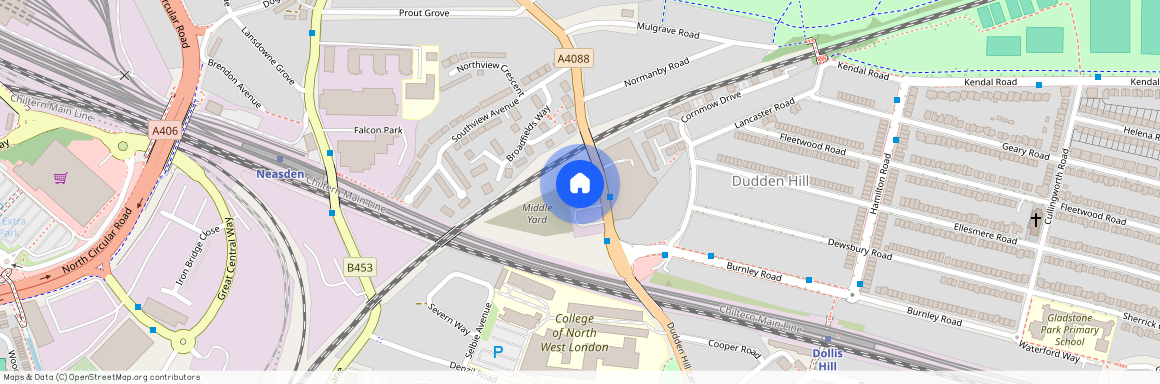 Middle Yard, Oberman Road, London, NW10