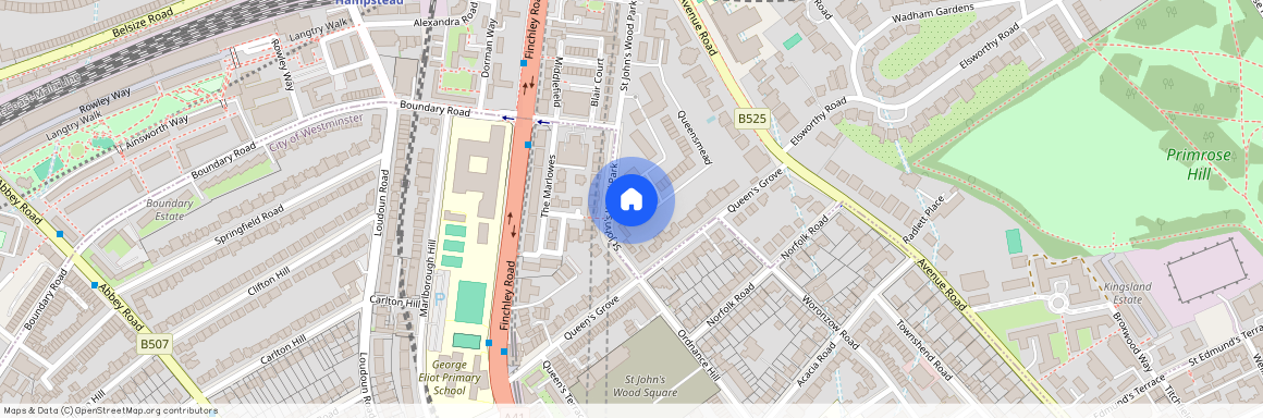 Queensmead, St John’s Wood, NW8