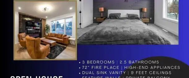 Gorgeous 3 Bed 2.5 Bath Near Campus Saint-Jean, University of Alberta | 9232 85 Street, Edmonton - Photo 1