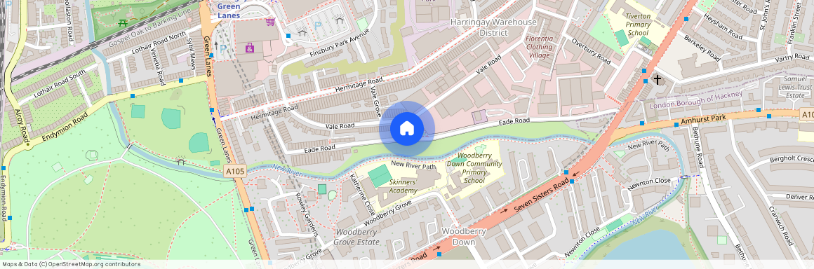New River Path, London, N4 1QF, United Kingdom