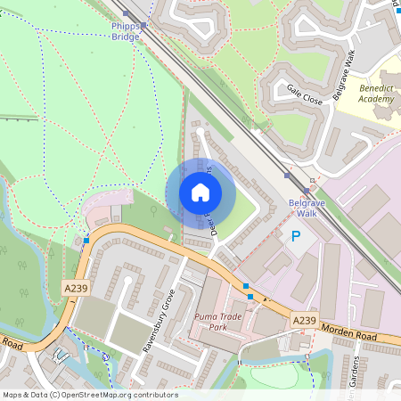 Deer Park Gardens, Mitcham CR4