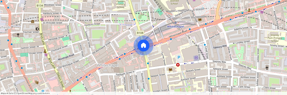 New Road, Whitechapel, E1, London