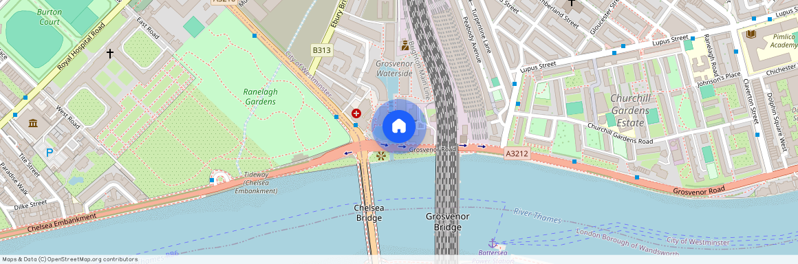 Woods House, Grosvenor Waterside, 7 Gatliff Road, Chelsea, London, SW1W